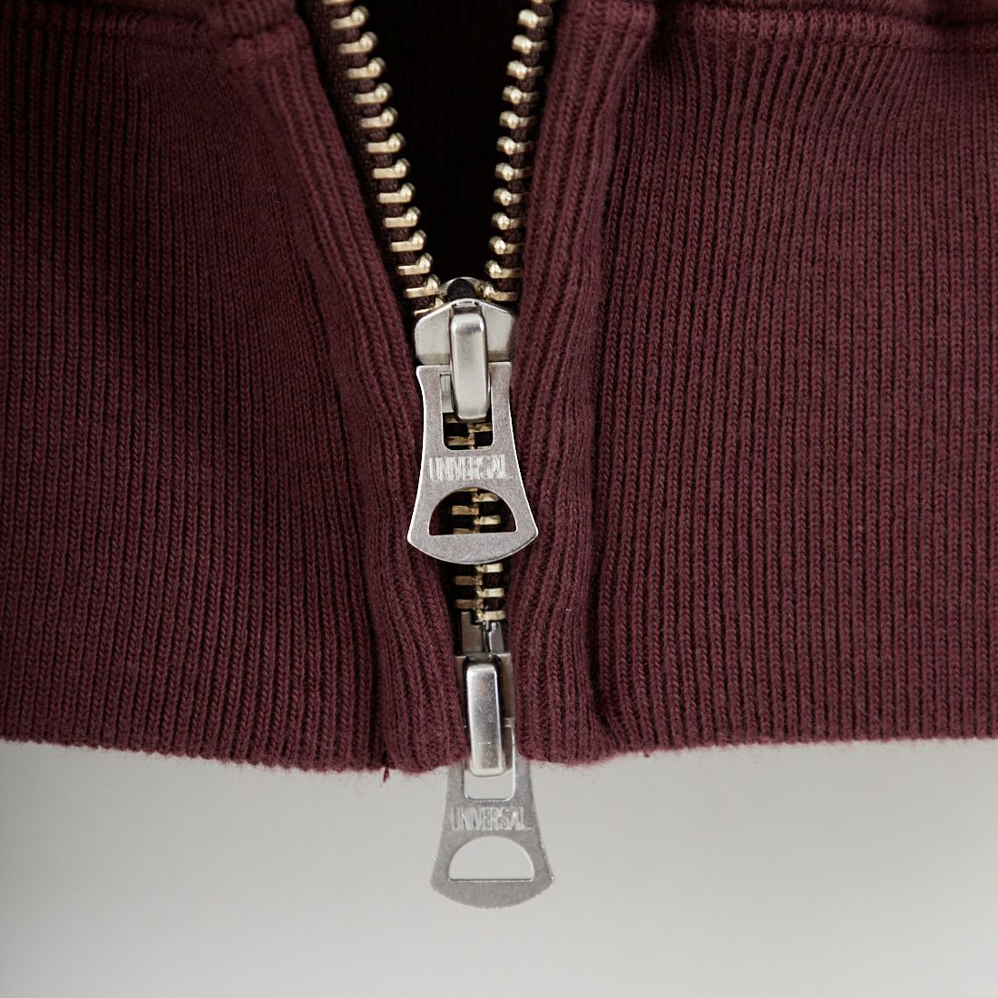 The Endless Summer [エンドレスサマー] カレッジスウェットジップパーカー [FH-26374300] 10 WINE