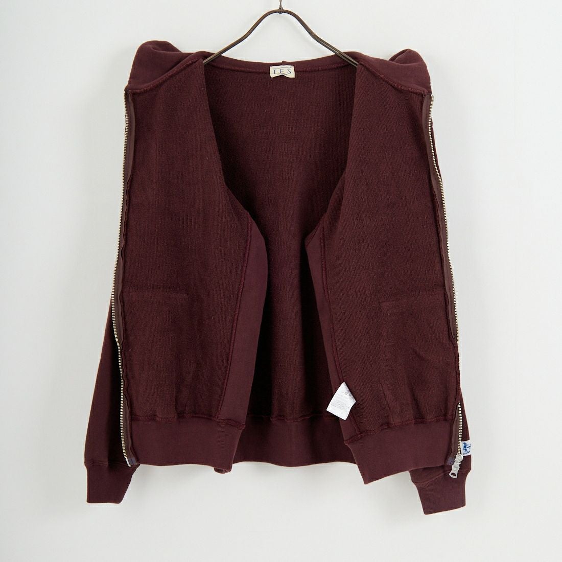 The Endless Summer [エンドレスサマー] カレッジスウェットジップパーカー [FH-26374300] 10 WINE