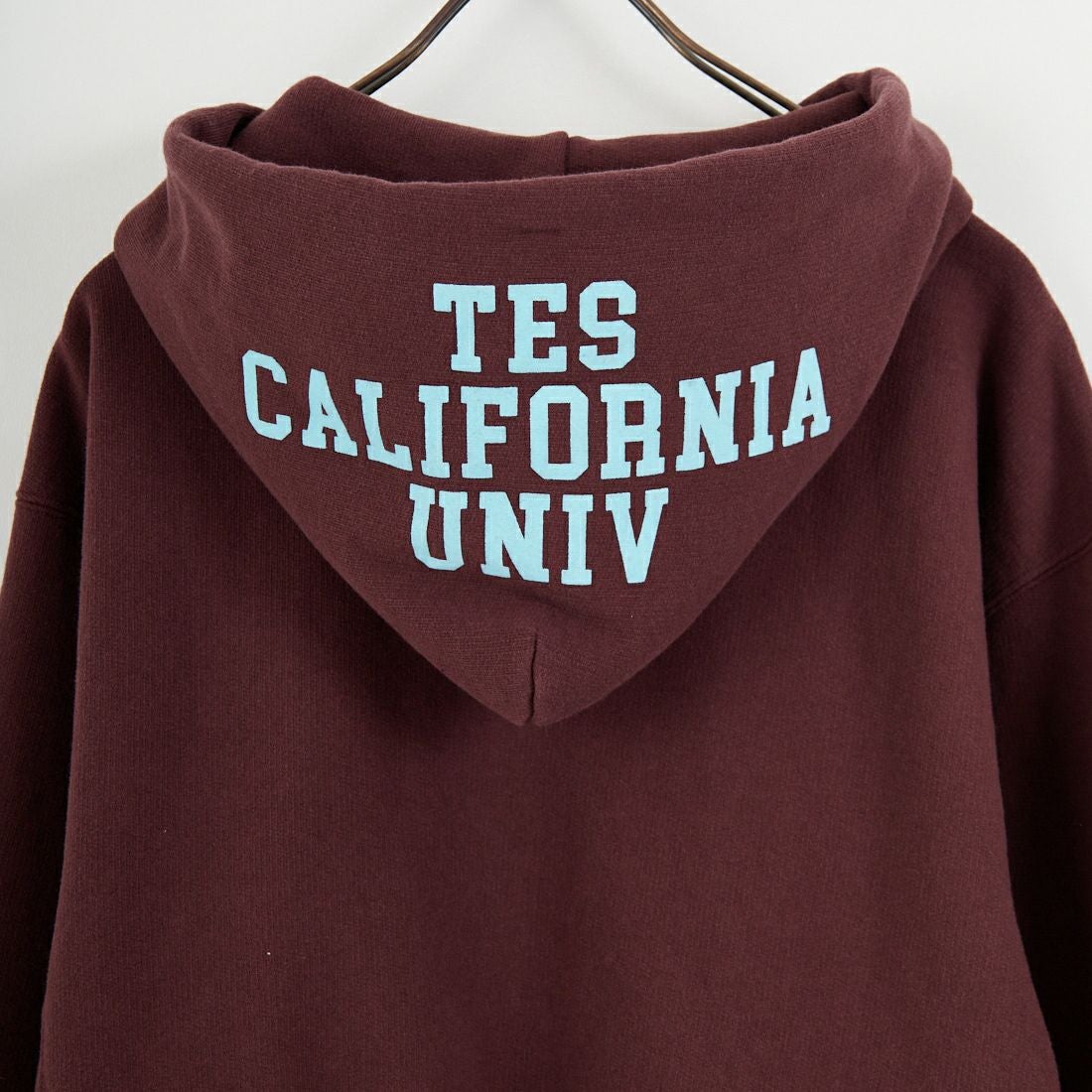 The Endless Summer [エンドレスサマー] カレッジスウェットジップパーカー [FH-26374300] 10 WINE