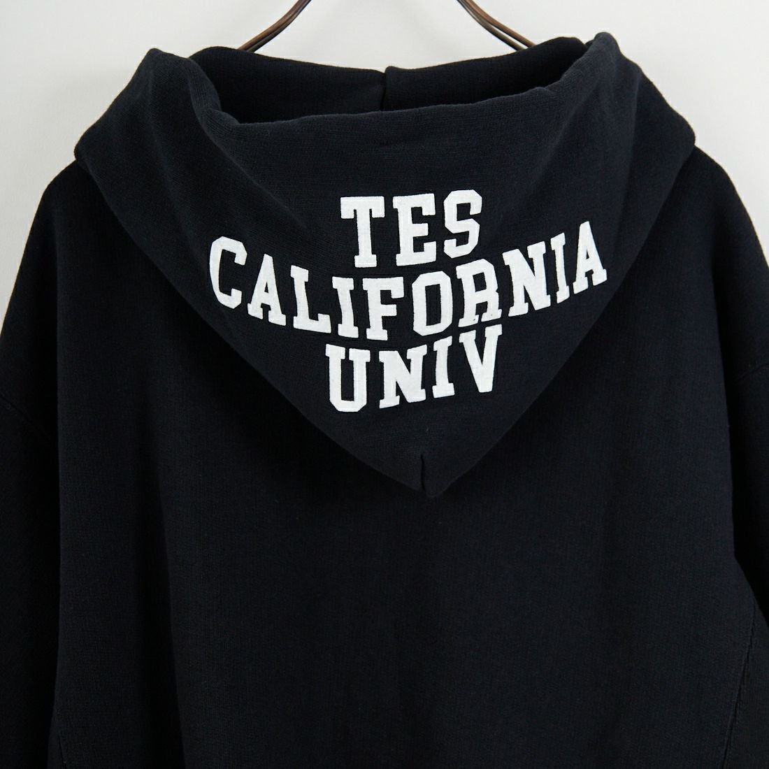 The Endless Summer [エンドレスサマー] カレッジスウェットジップパーカー [FH-26374300] 01 BLACK