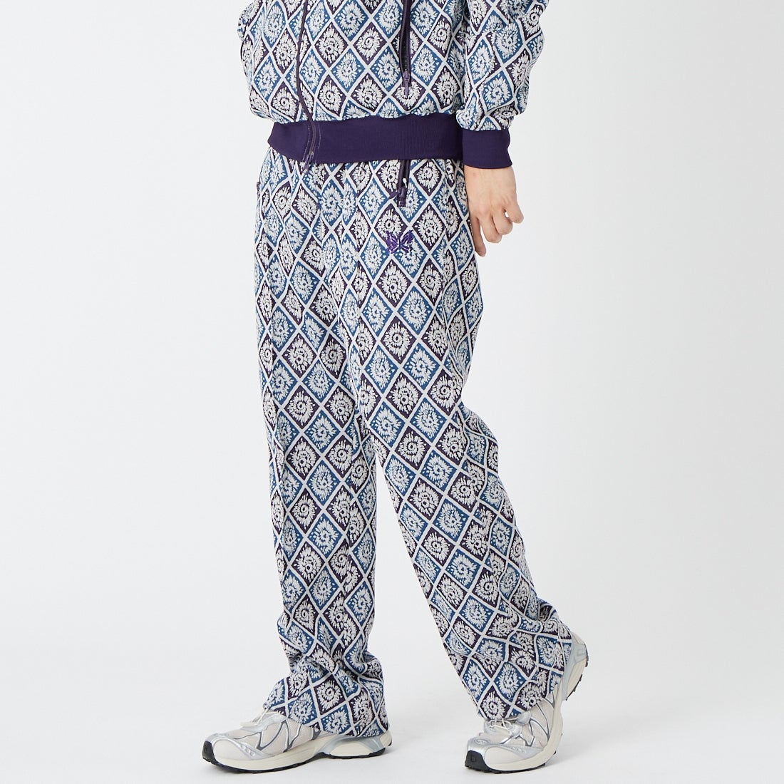 A BLU/PPL&&モデル身長：179cm 着用サイズ：M&&