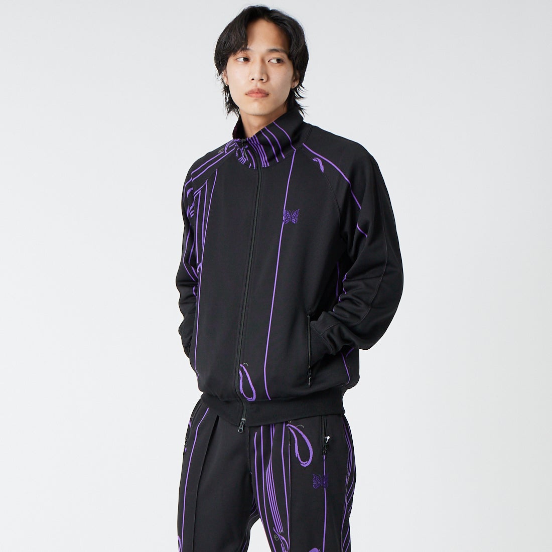 D BLACK&&モデル身長：179cm 着用サイズ：M&&