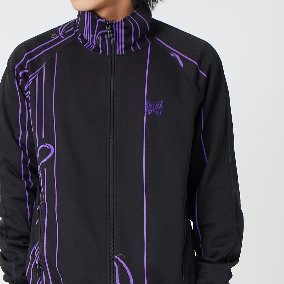 Needles [ニードルズ] トラックジャケット [SX402] D BLACK