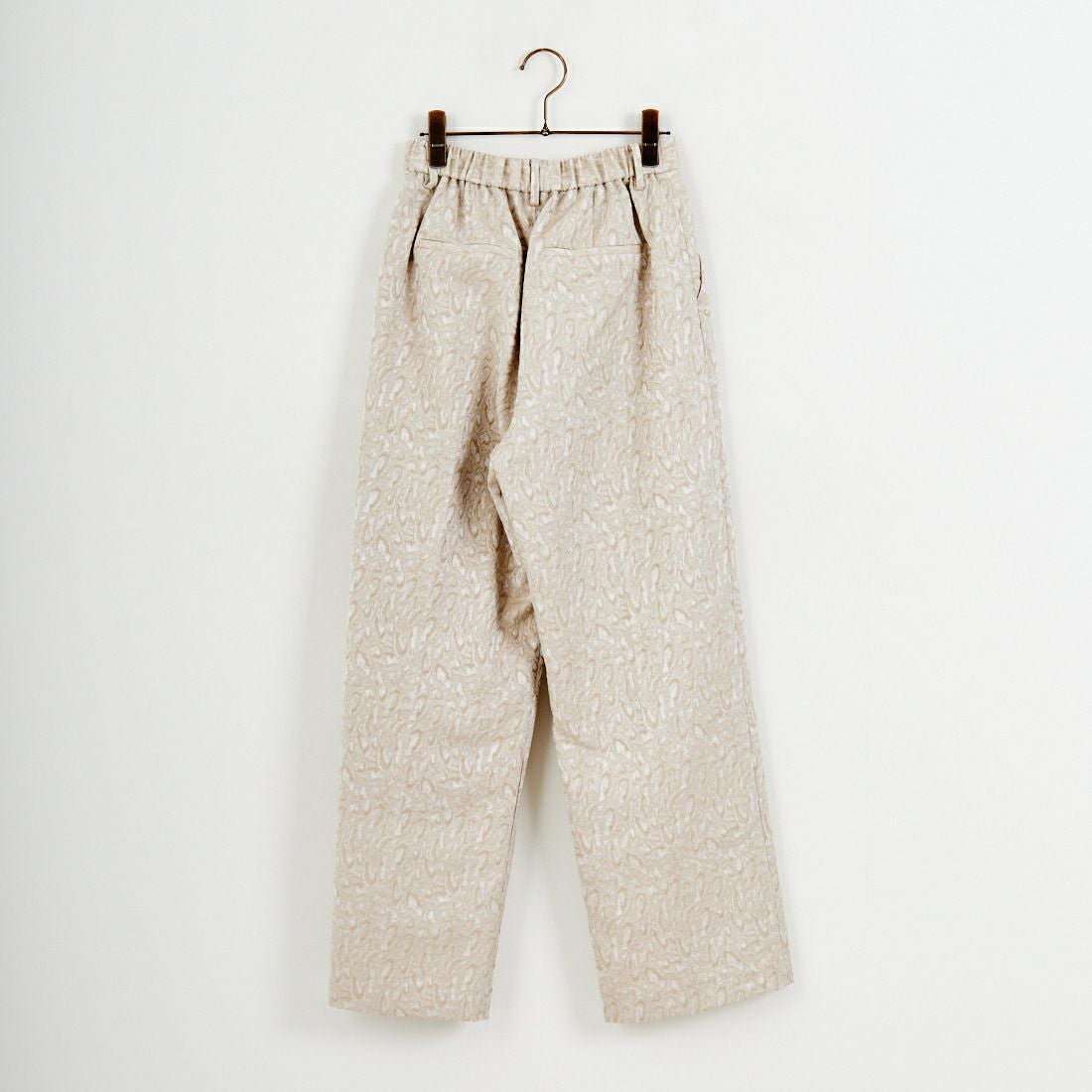 CHIGNON [シニヨン] ジャガードストレートパンツ [3856-453MK] BEIGE