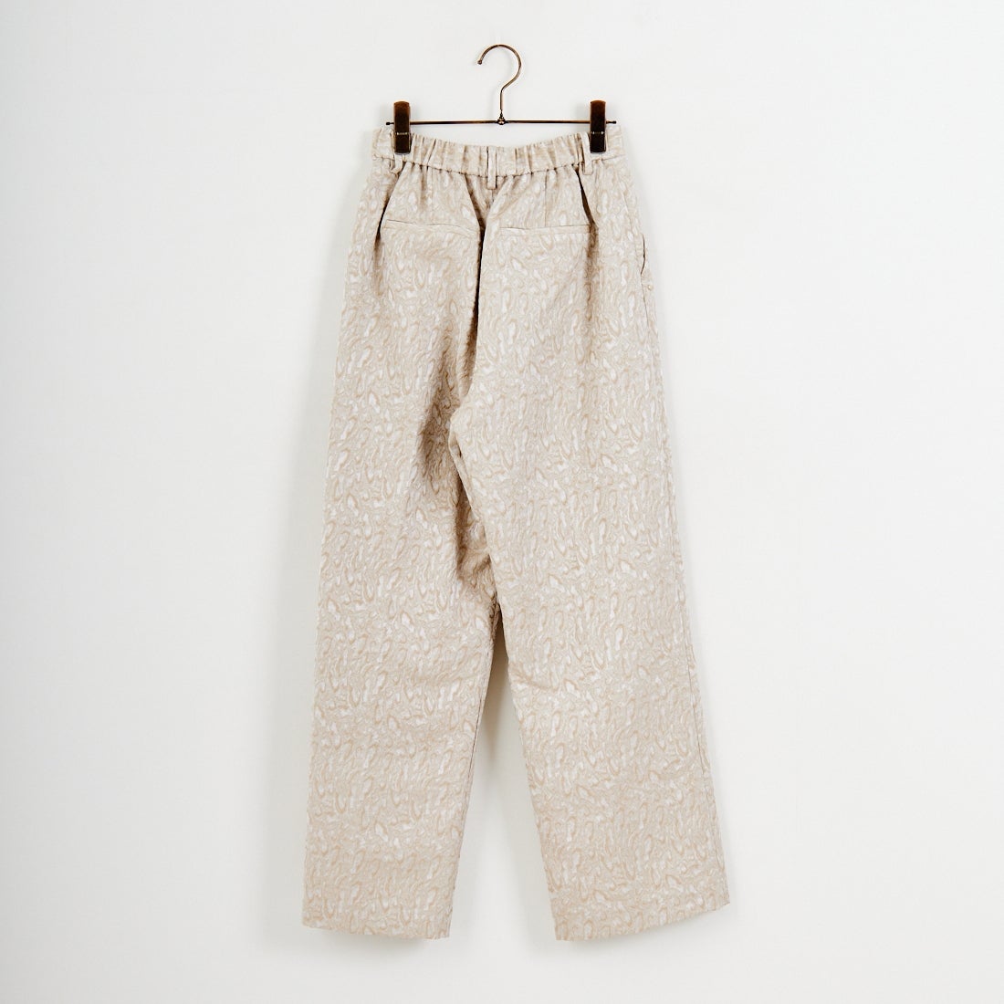CHIGNON [シニヨン] ジャガードストレートパンツ [3856-453MK] BEIGE