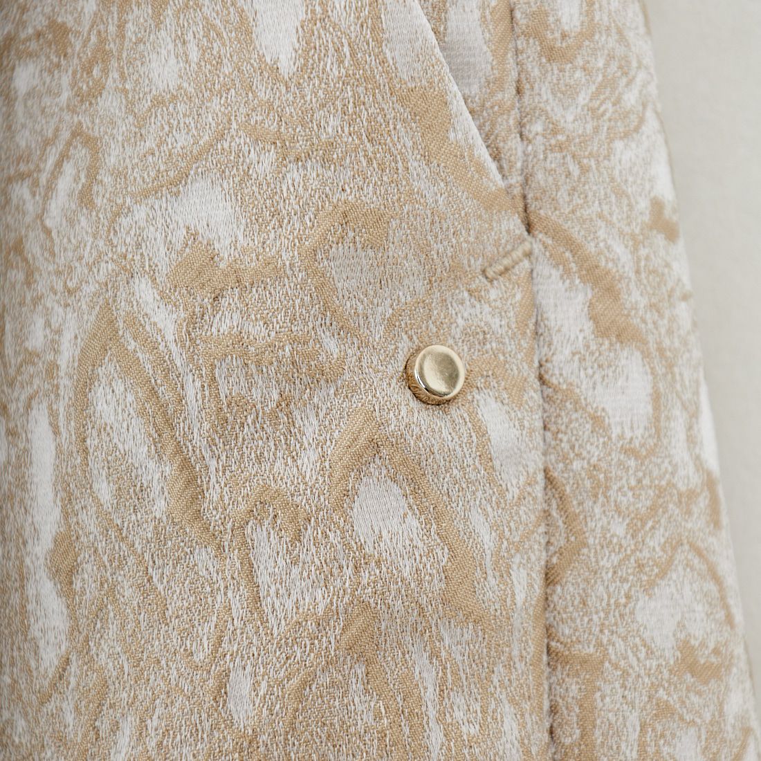 CHIGNON [シニヨン] ジャガードストレートパンツ [3856-453MK] BEIGE