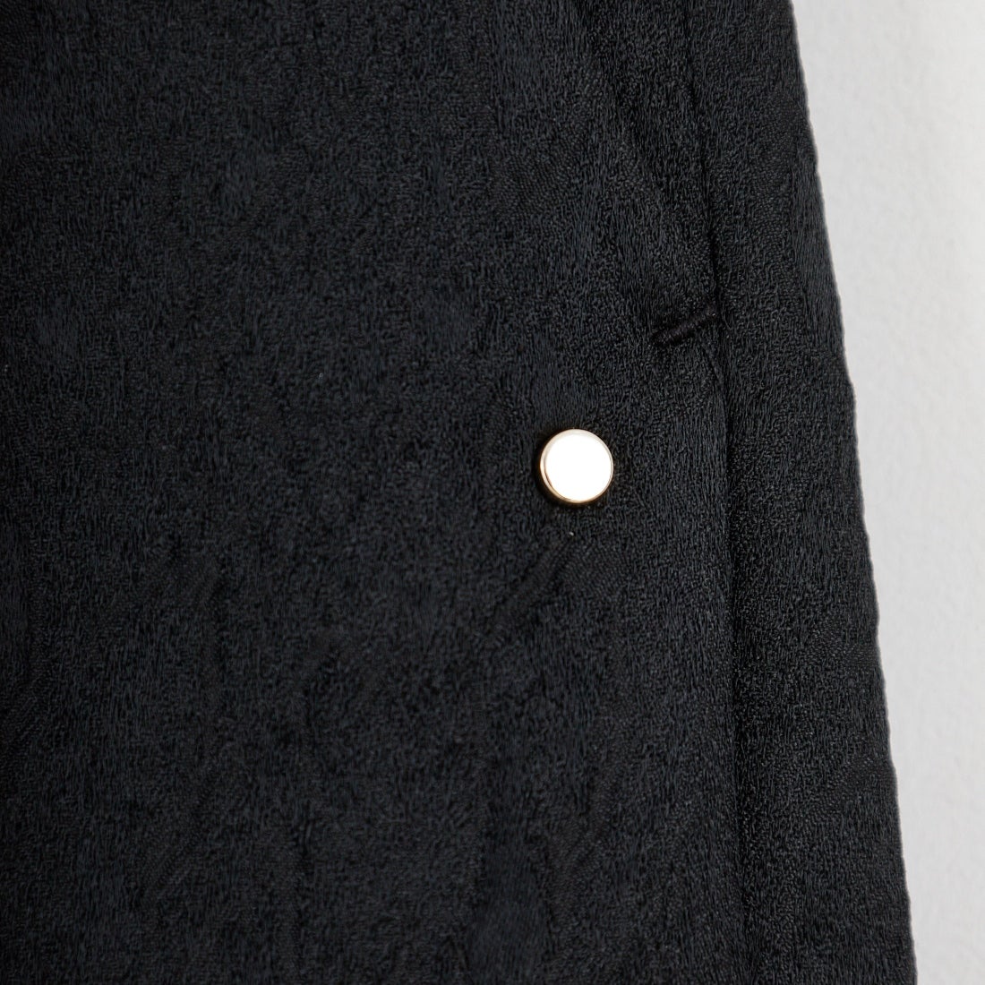 CHIGNON [シニヨン] ジャガードストレートパンツ [3856-453MK] BLACK