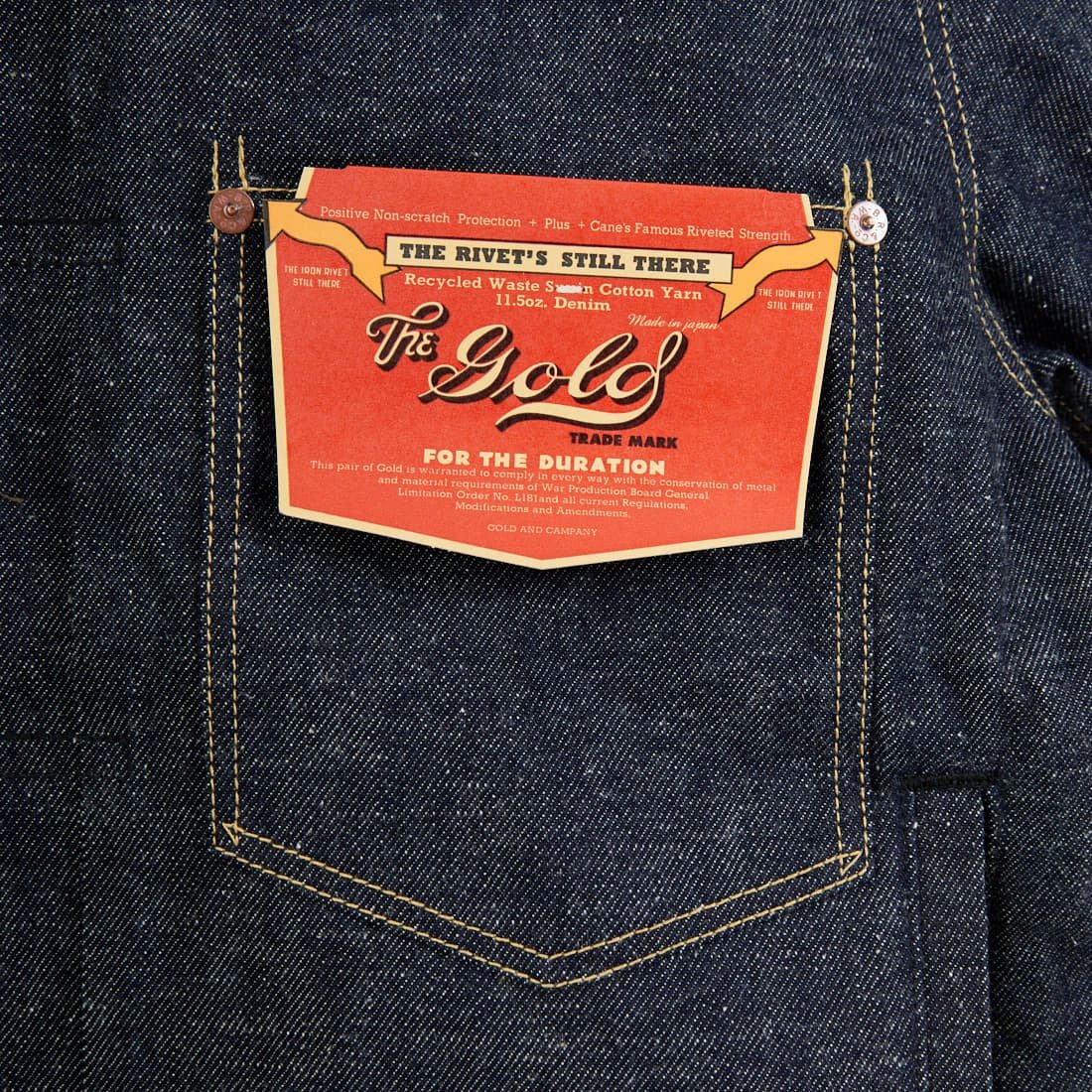 GOLD [ゴールド] 11.5oz デニムブラウス WW2モデル [GL15860N