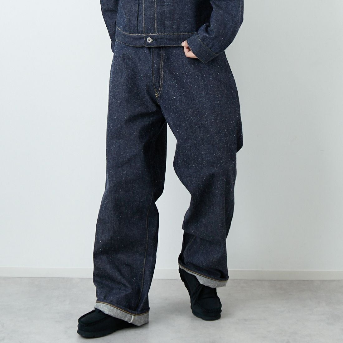 GOLD [ゴールド] 11.5oz 5ポケットデニムワイドパンツ [GL42620N