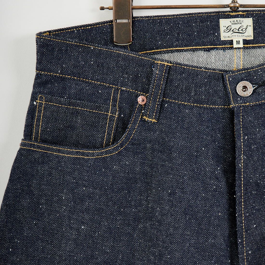 GOLD [ゴールド] 11.5oz 5ポケットデニムワイドパンツ [GL42620N