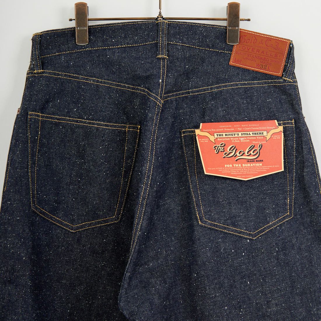 GOLD [ゴールド] 11.5oz 5ポケットデニムワイドパンツ [GL42620N