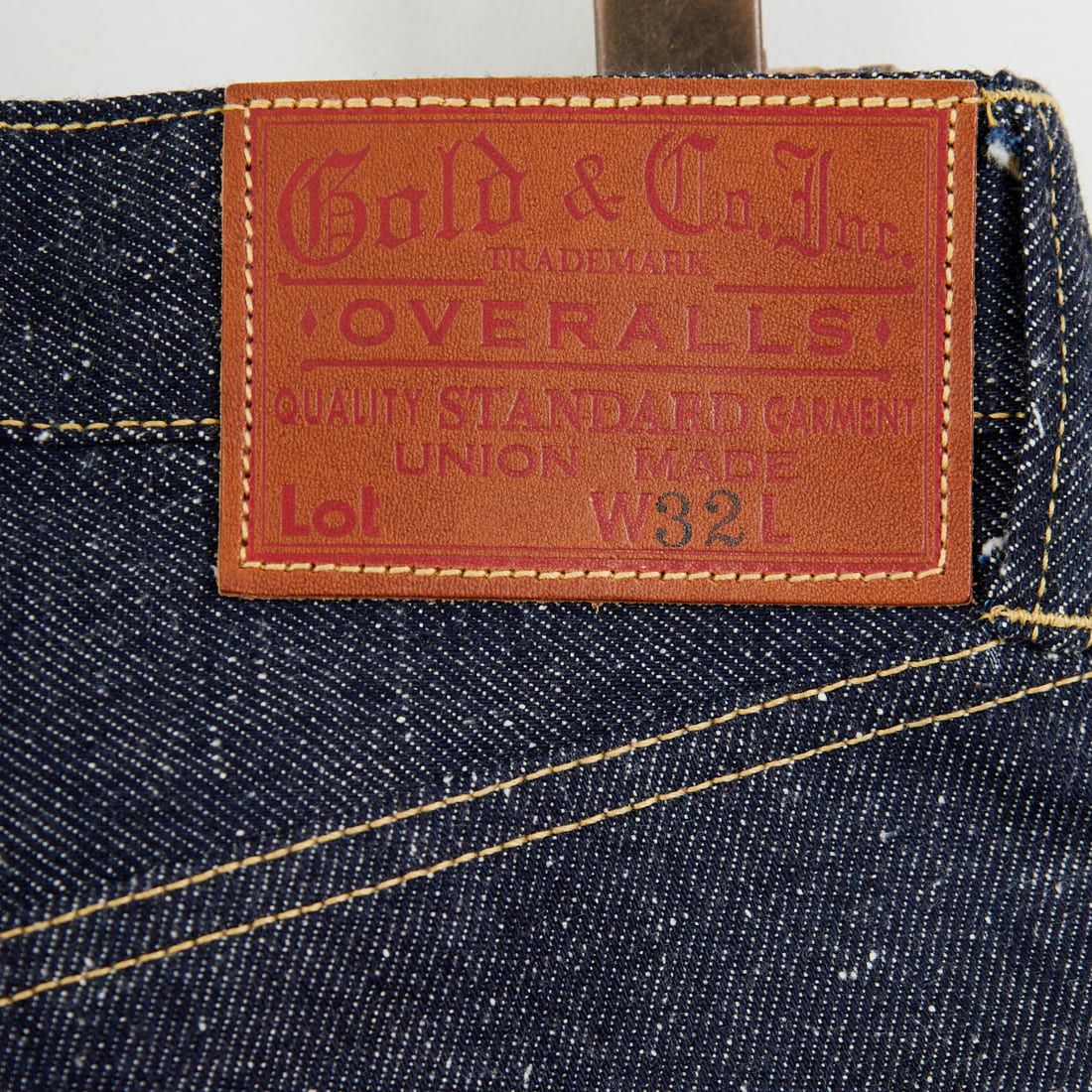 GOLD [ゴールド] 11.5oz 5ポケットデニムワイドパンツ [GL42620N