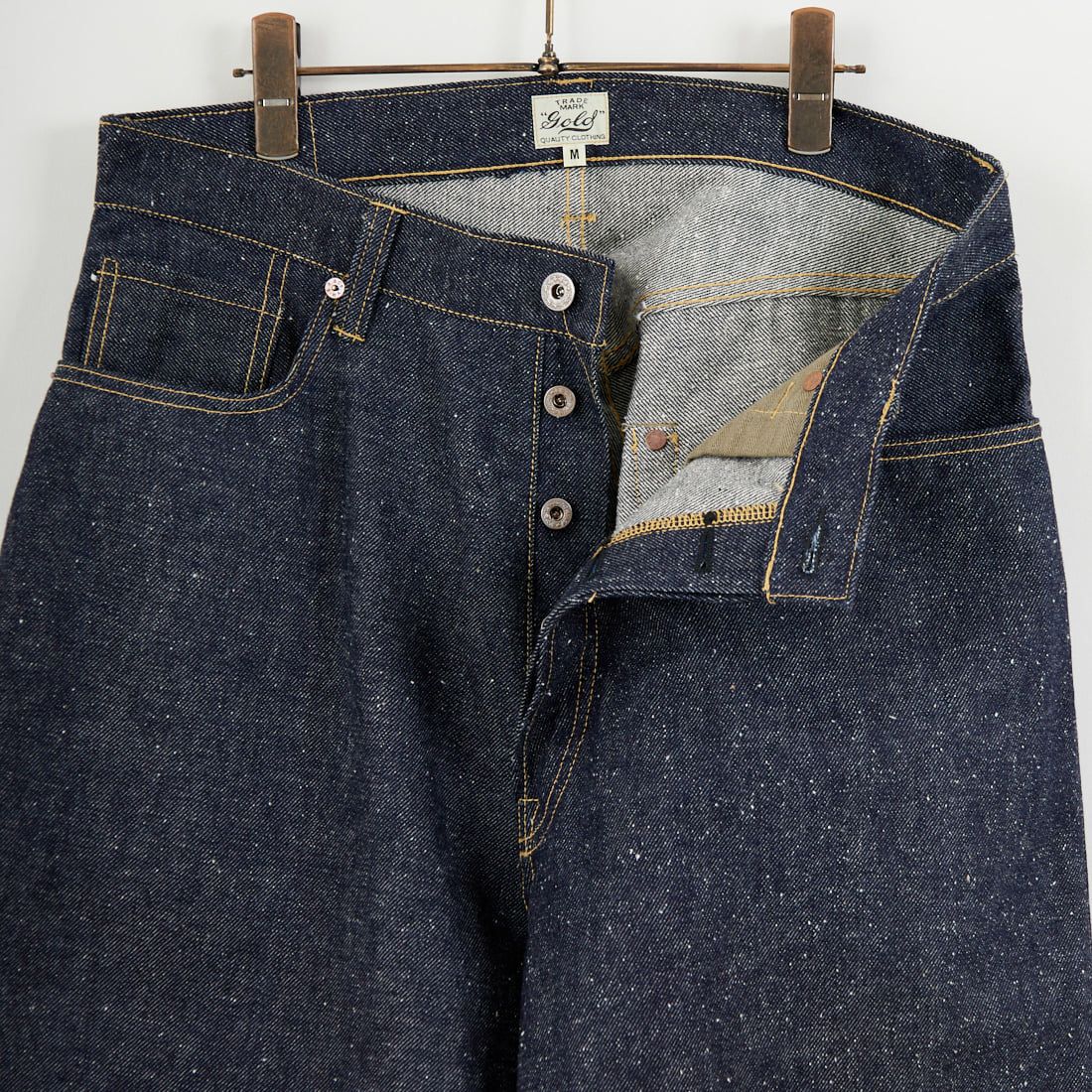 GOLD [ゴールド] 11.5oz 5ポケットデニムワイドパンツ [GL42620N