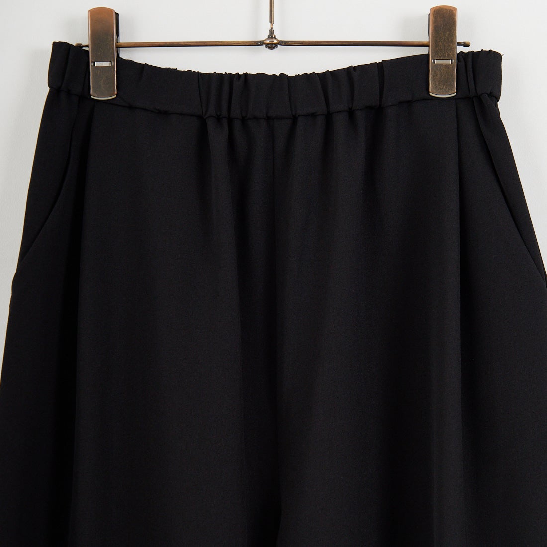 STELLA CIFFON [ステラシフォン] ウォースフィルツイルワイドパンツ [ST3-25206A] 80 BLACK