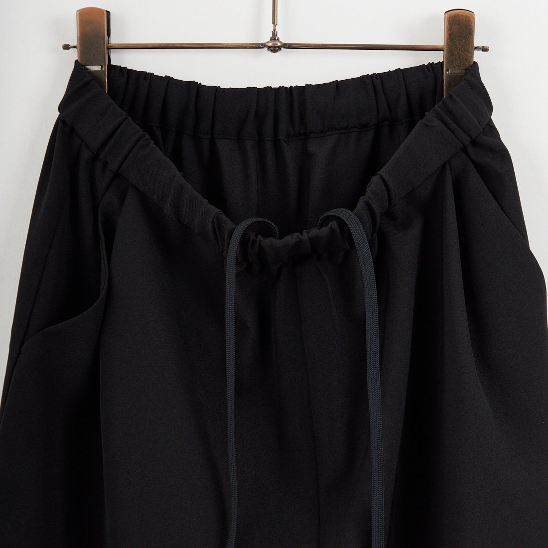 STELLA CIFFON [ステラシフォン] ウォースフィルツイルワイドパンツ [ST3-25206A] 80 BLACK