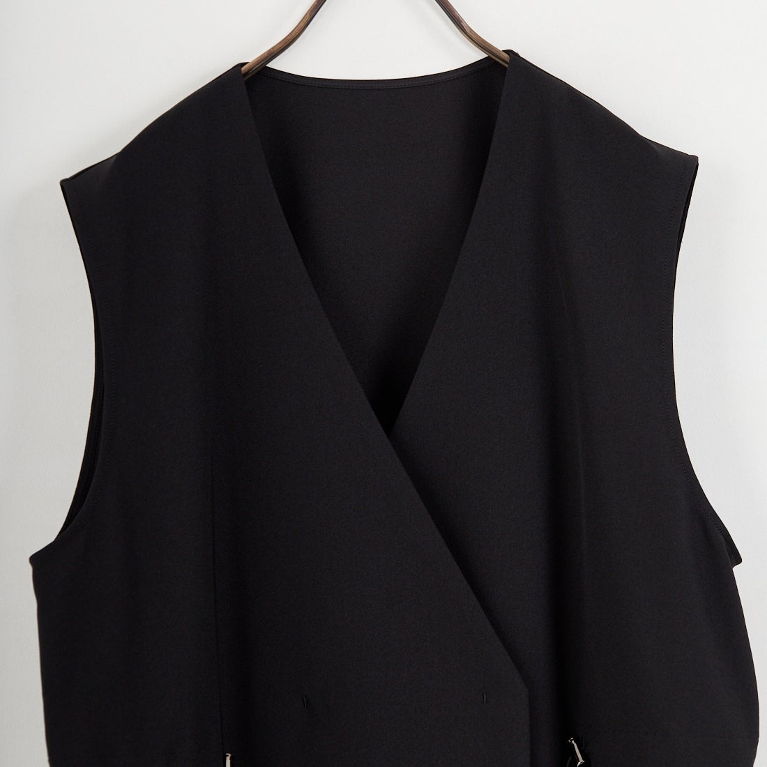 STELLA CIFFON [ステラシフォン] ウォースフィルツイルジレ [ST3-25105A] 80 BLACK