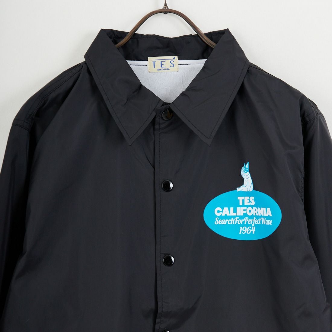 The Endless Summer [エンドレスサマー] CALIFORNIA クルーコーチジャケット [SD-26374000] 01 BLACK