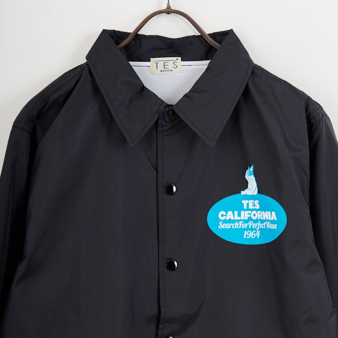 The Endless Summer [エンドレスサマー] CALIFORNIA クルーコーチジャケット [SD-26374000] 01 BLACK