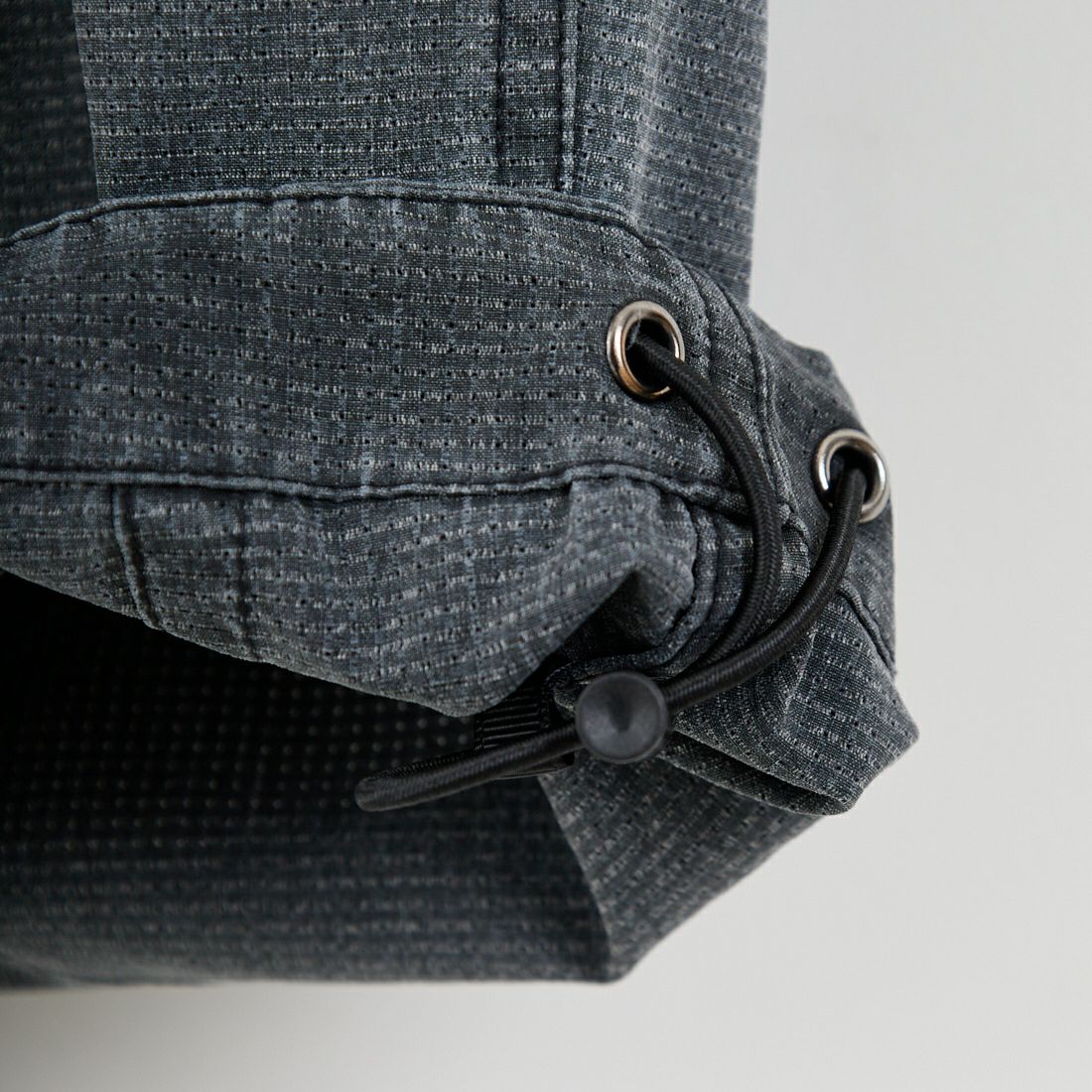 HELLO CALIF [ハローカリフ] ドットメッシュバギーパンツ [661003] CHARCOAL