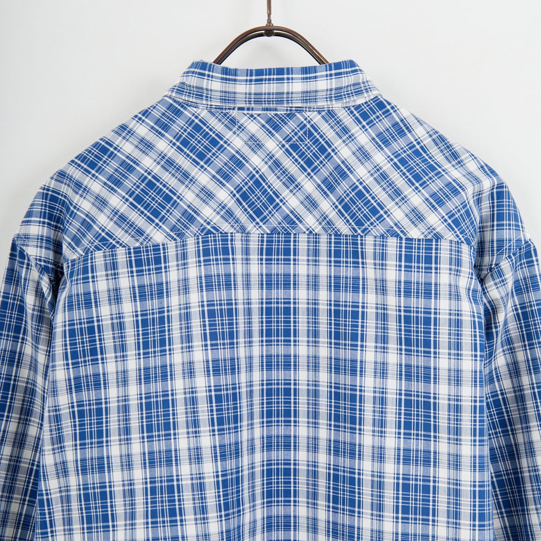 HELLO CALIF [ハローカリフ] ロングスリーブ プレイドシャツ [661300] NAVY