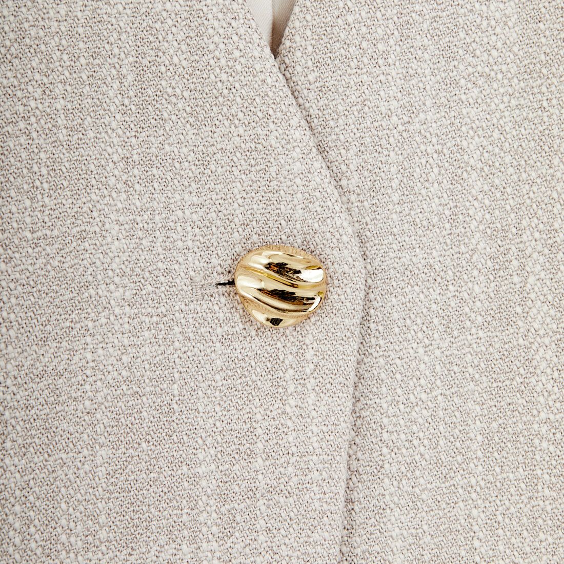 CHIGNON [シニヨン] ツイードショートベスト [4756-450MK] G/BEIGE