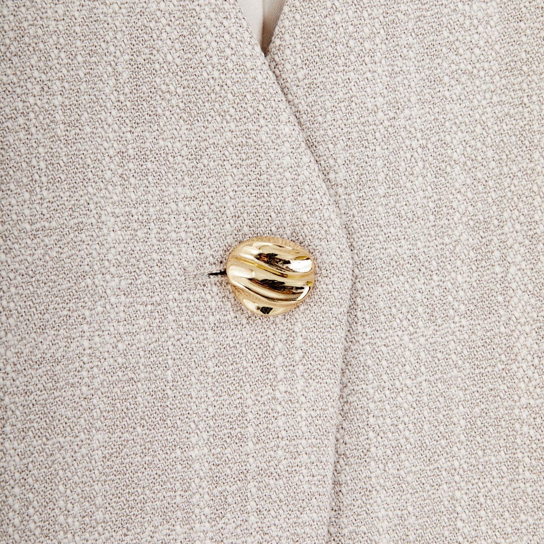 CHIGNON [シニヨン] ツイードショートベスト [4756-450MK] G/BEIGE