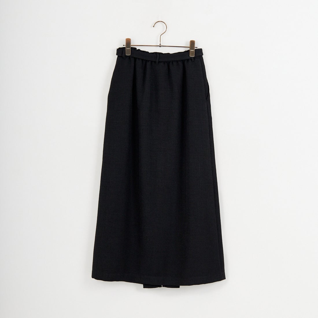 CHIGNON [シニヨン] ツイードファスナースリットスカート [2756-451MK] BLACK