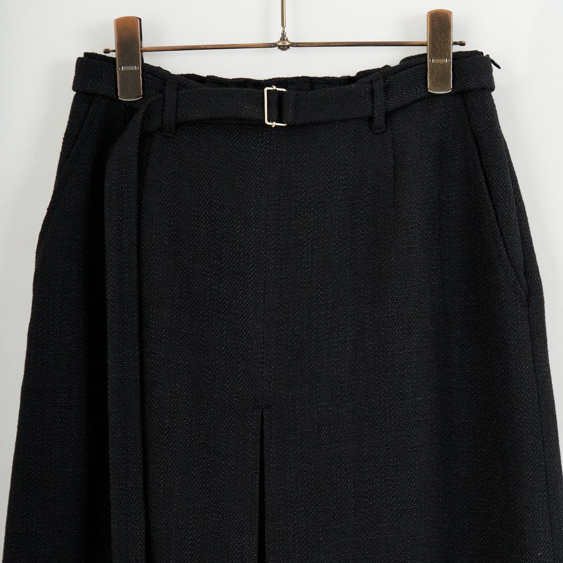 CHIGNON [シニヨン] ツイードファスナースリットスカート [2756-451MK] BLACK