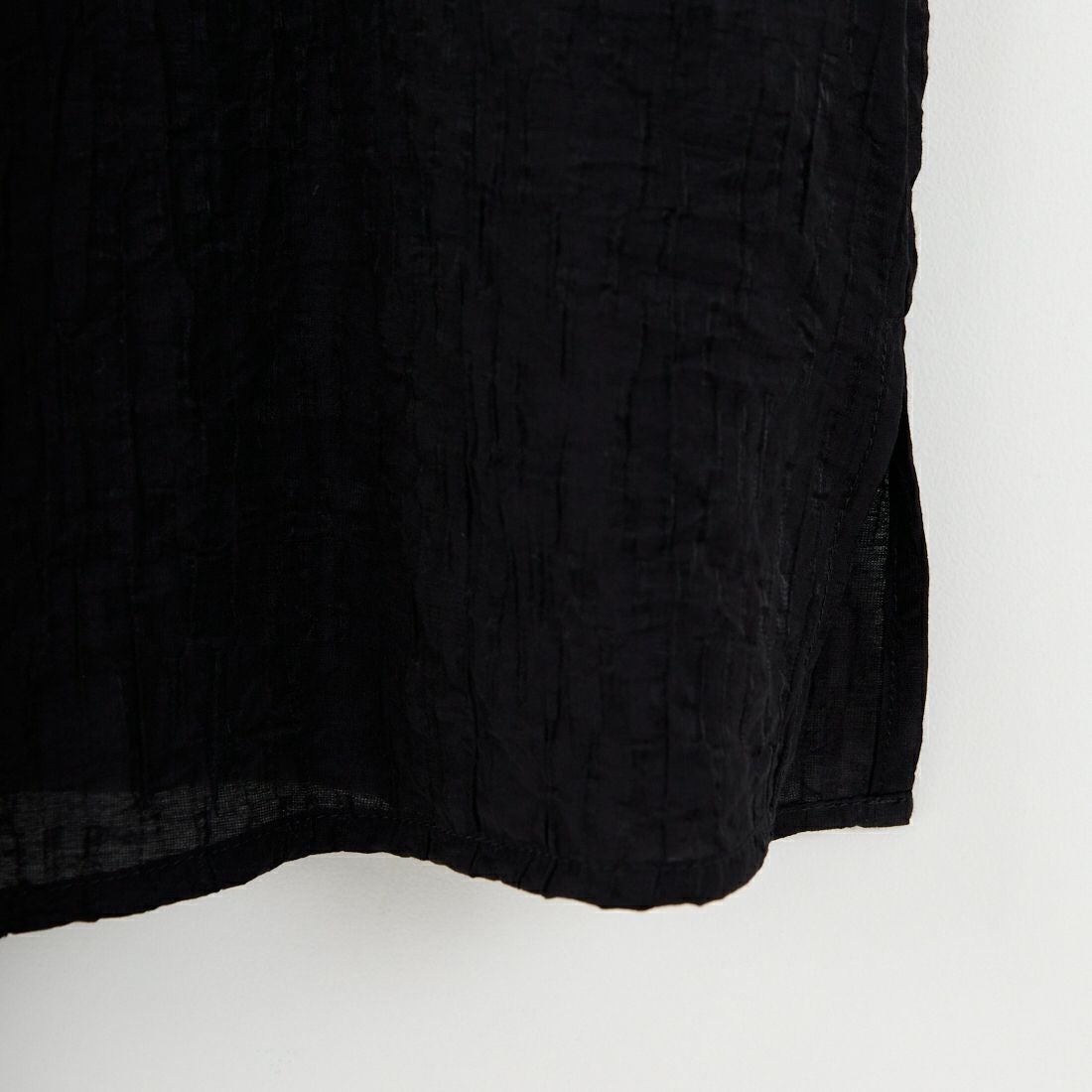 CHIGNON [シニヨン] フリル衿付きシャツ [1556-428KK] BLACK