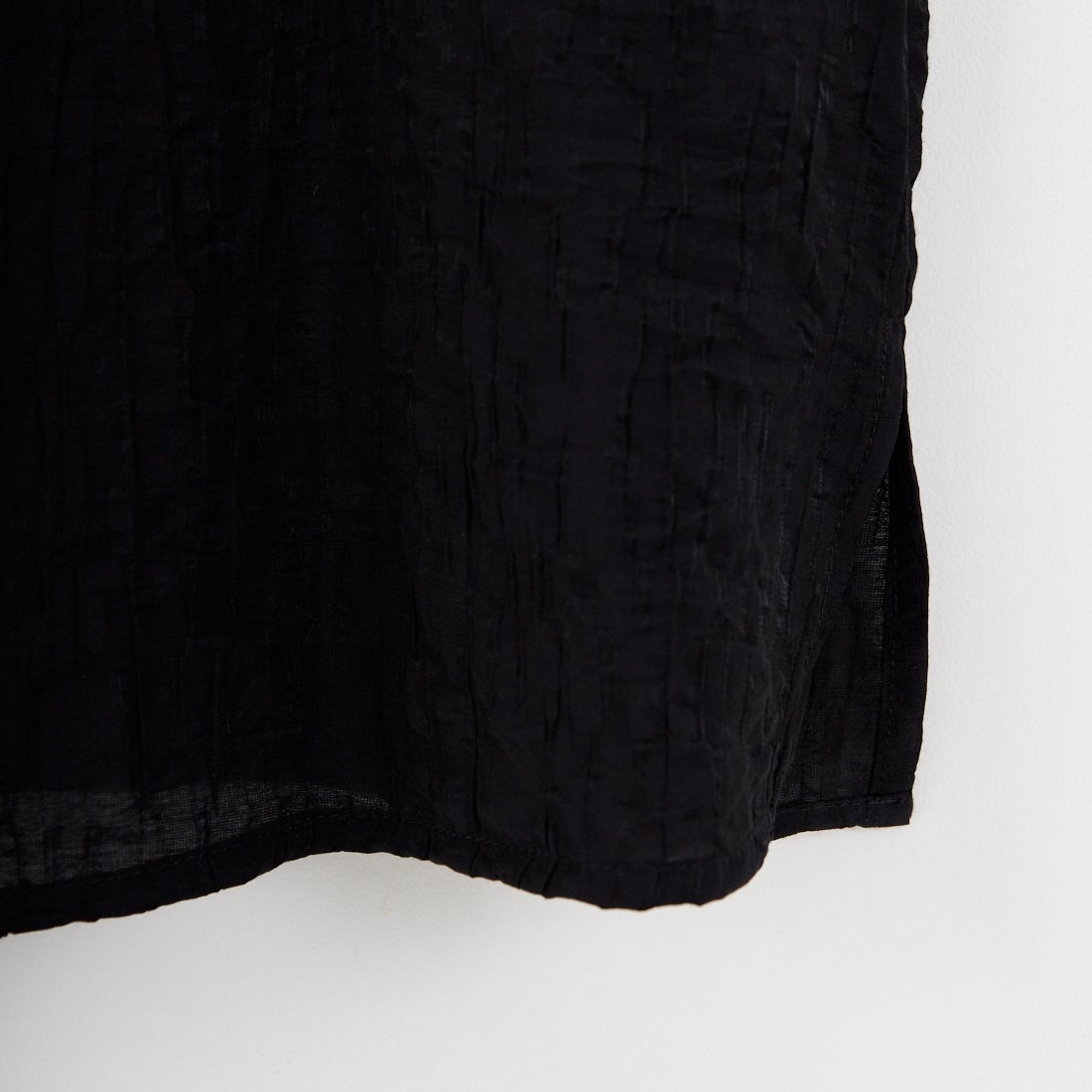 CHIGNON [シニヨン] フリル衿付きシャツ [1556-428KK] BLACK