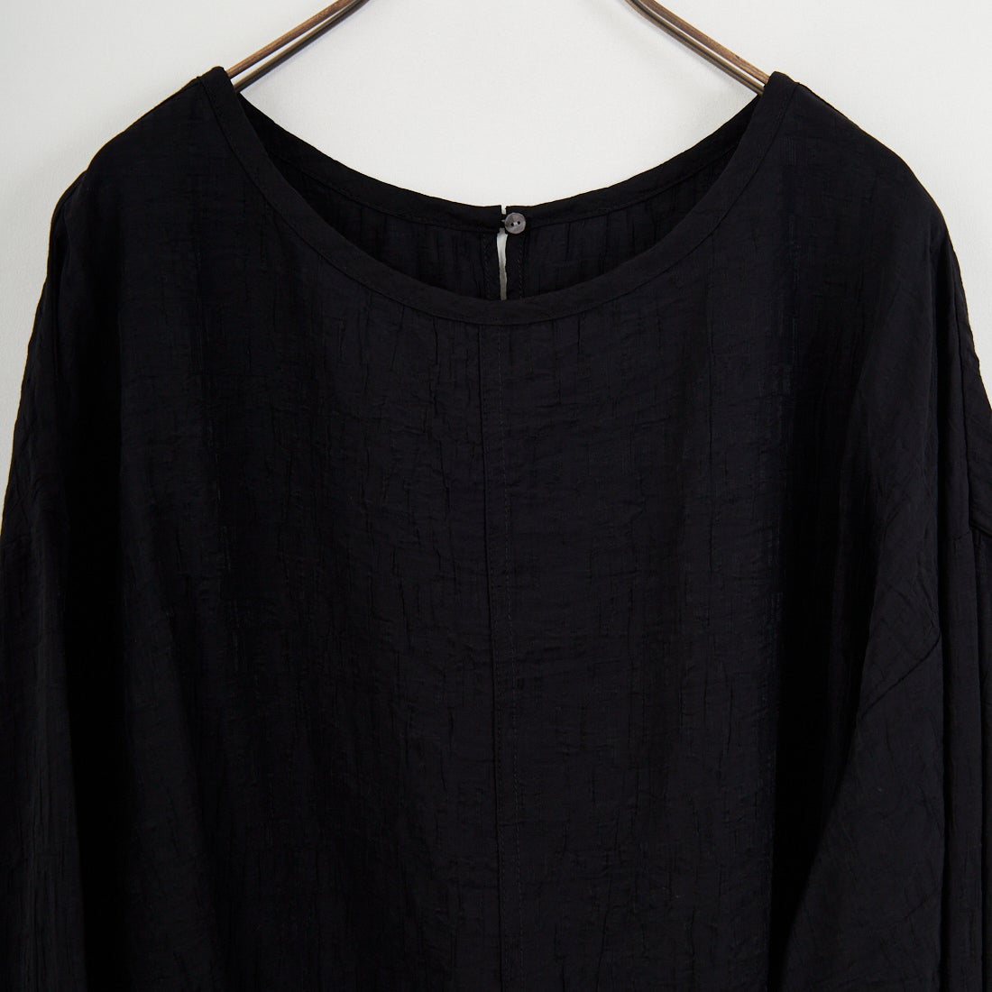 CHIGNON [シニヨン] フリル衿付きシャツ [1556-428KK] BLACK