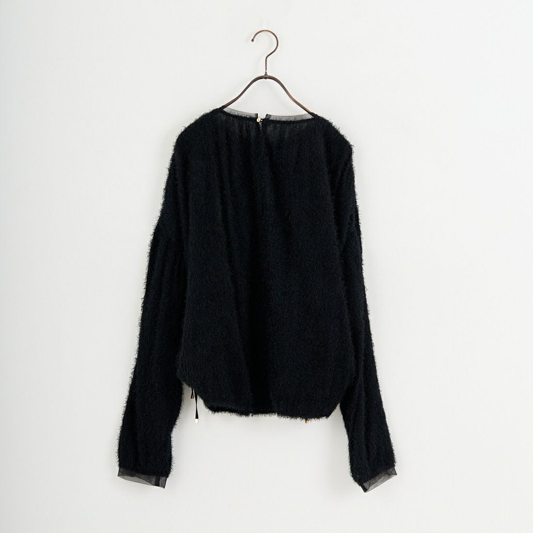 CHIGNON [シニヨン] 楊柳シャギーブラウス [1856-462BZ] BLACK