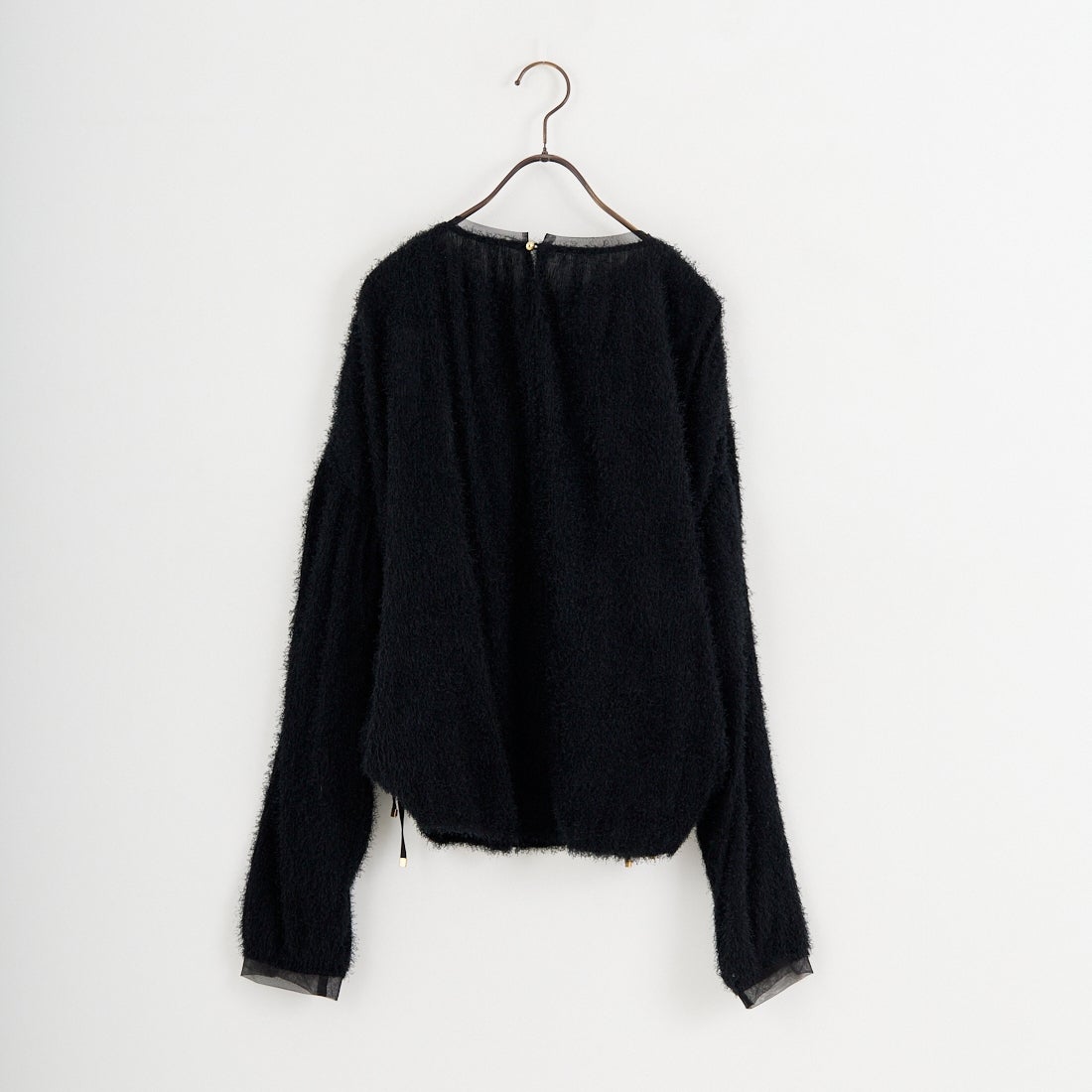 CHIGNON [シニヨン] 楊柳シャギーブラウス [1856-462BZ] BLACK