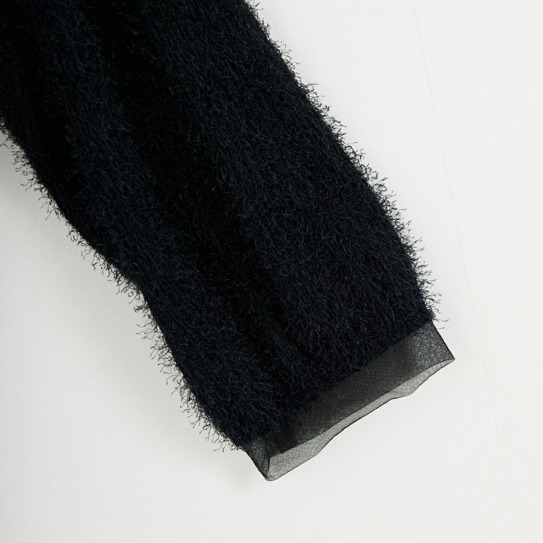 CHIGNON [シニヨン] 楊柳シャギーブラウス [1856-462BZ] BLACK