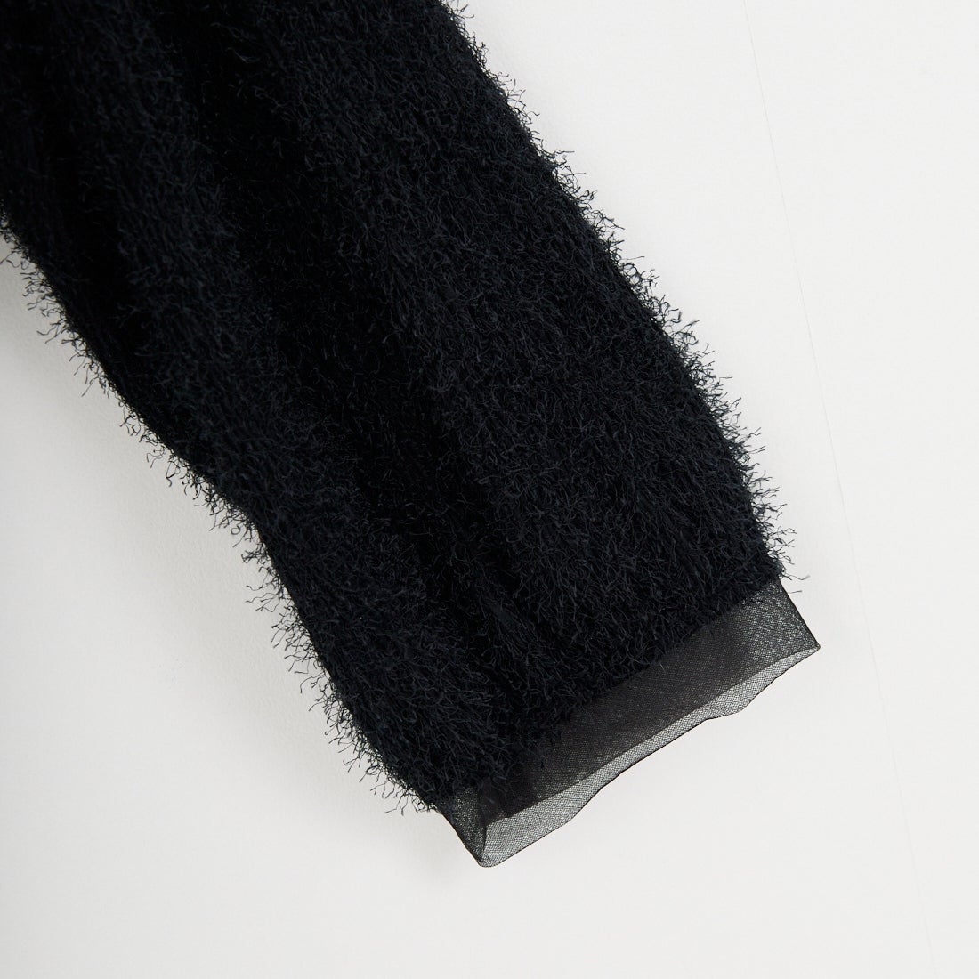 CHIGNON [シニヨン] 楊柳シャギーブラウス [1856-462BZ] BLACK