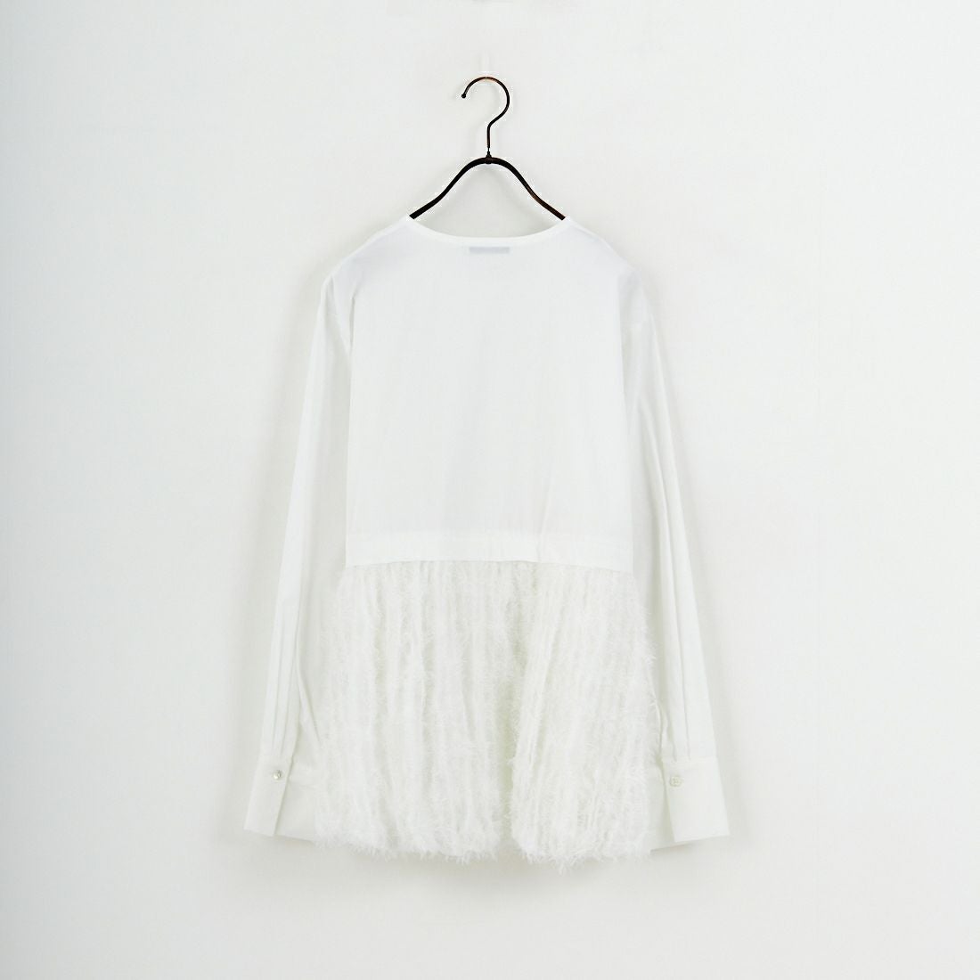 CHIGNON [シニヨン] ファードッキングシャツ [1956-423KK] WHITE