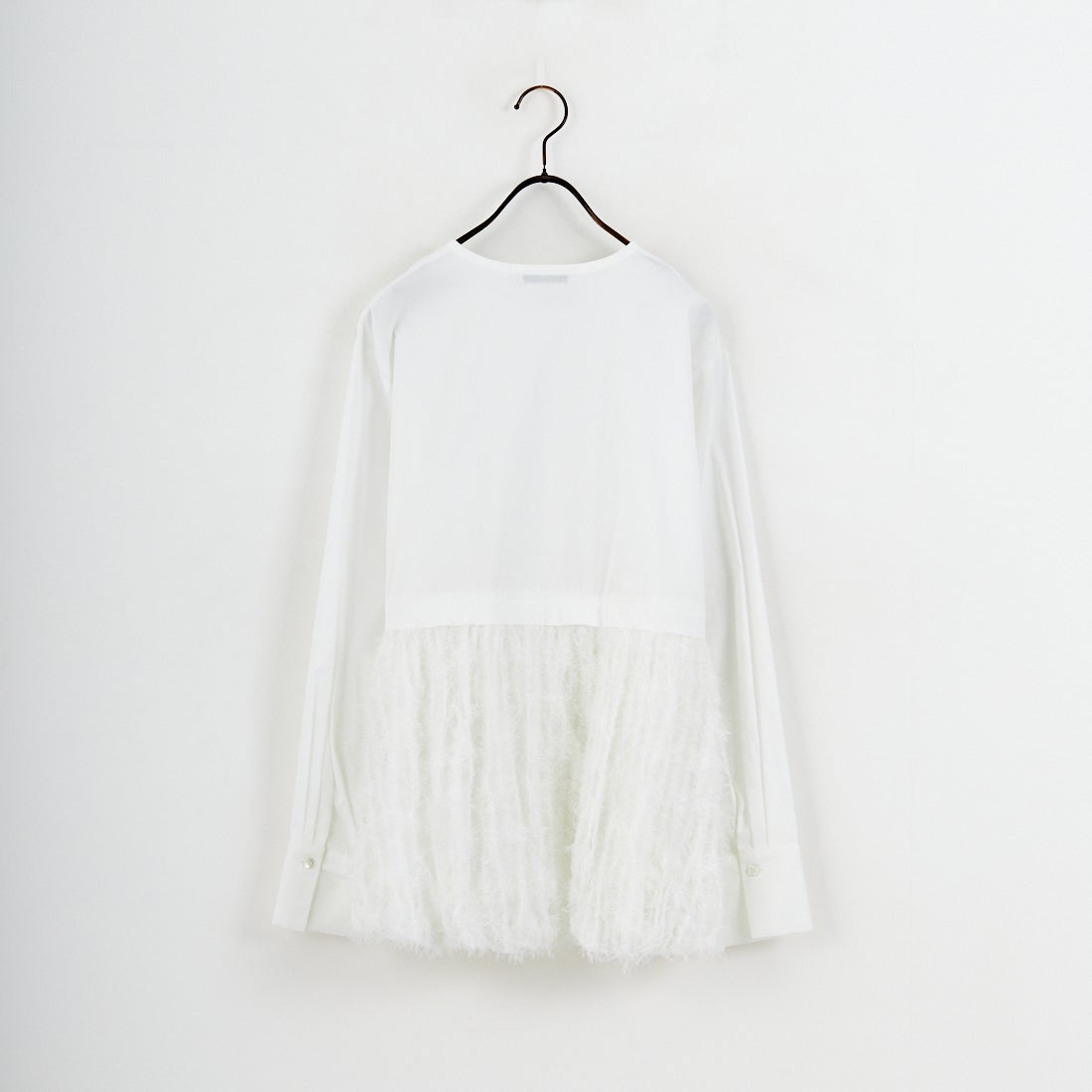 CHIGNON [シニヨン] ファードッキングシャツ [1956-423KK] WHITE