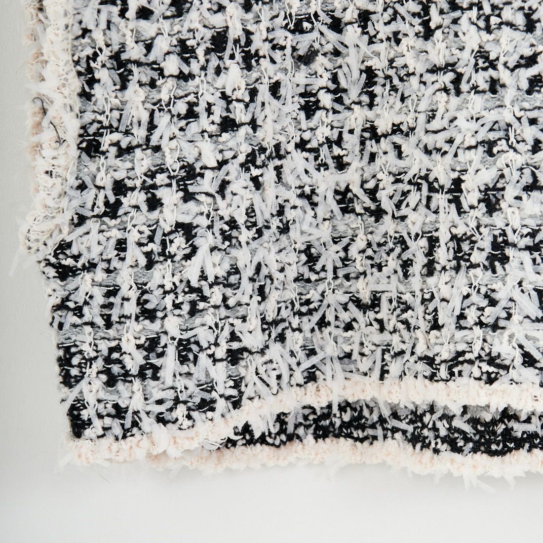 CHIGNON [シニヨン] ツイードライクニットベスト [9556-480JR] BLACK