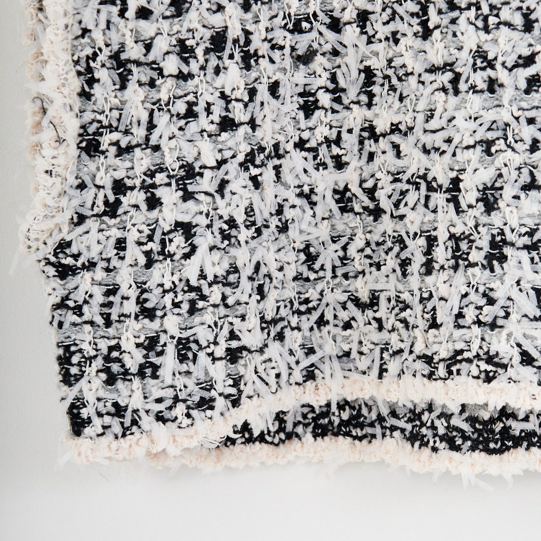 CHIGNON [シニヨン] ツイードライクニットベスト [9556-480JR] BLACK