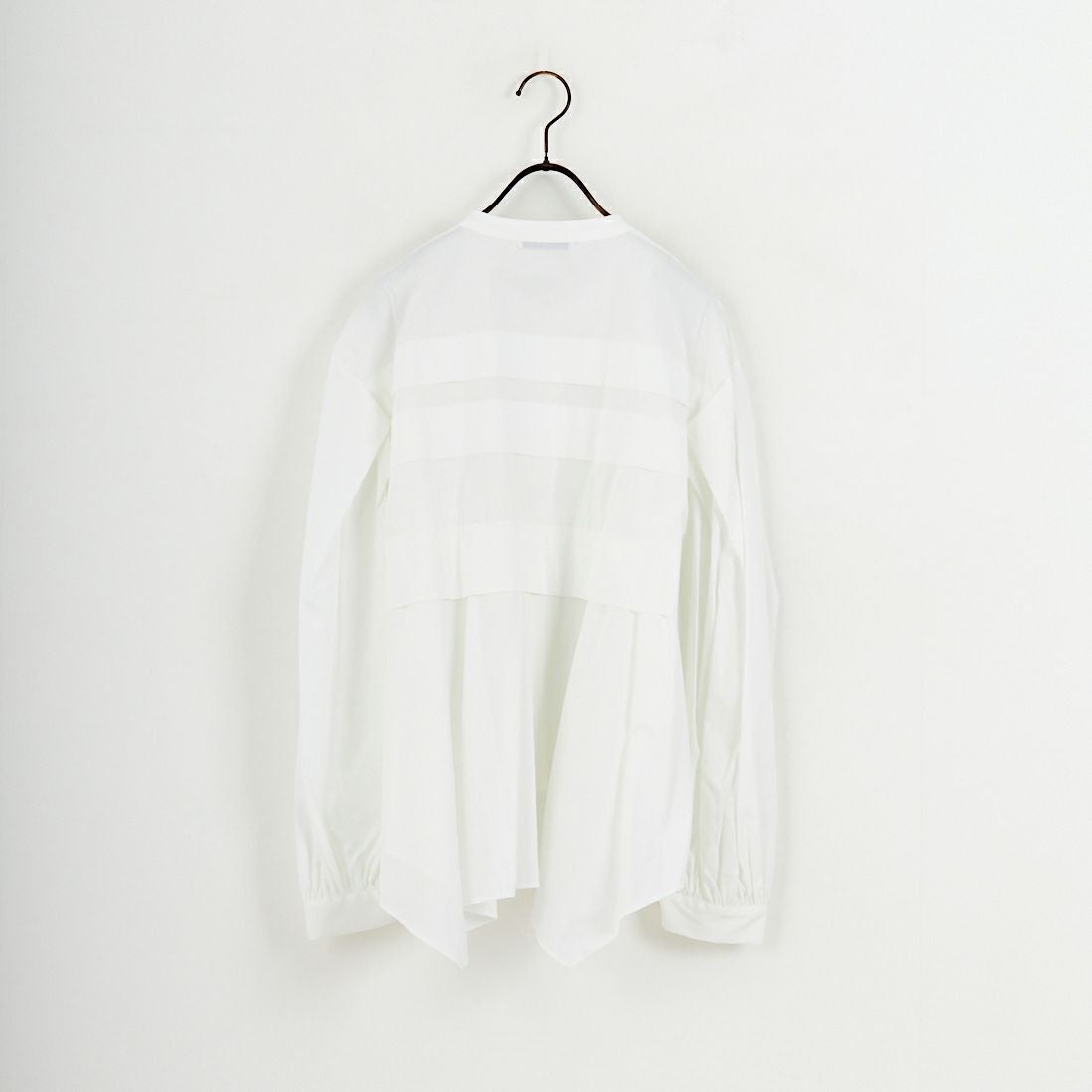 CHIGNON [シニヨン] ピンタックフレアシャツ [1956-422KK] WHITE