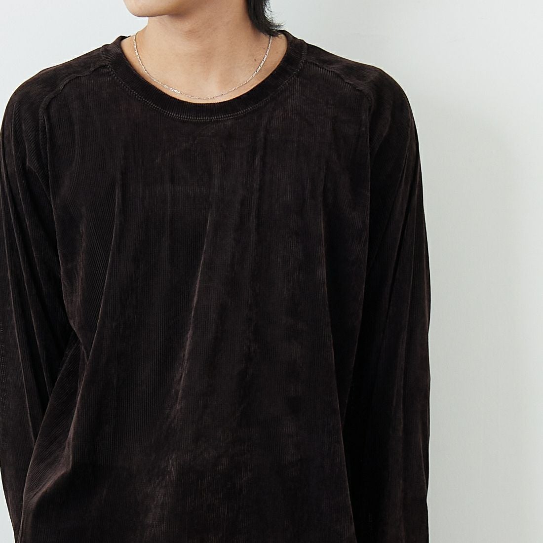 Needles [ニードルズ] UネックロングスリーブTシャツ [SX435