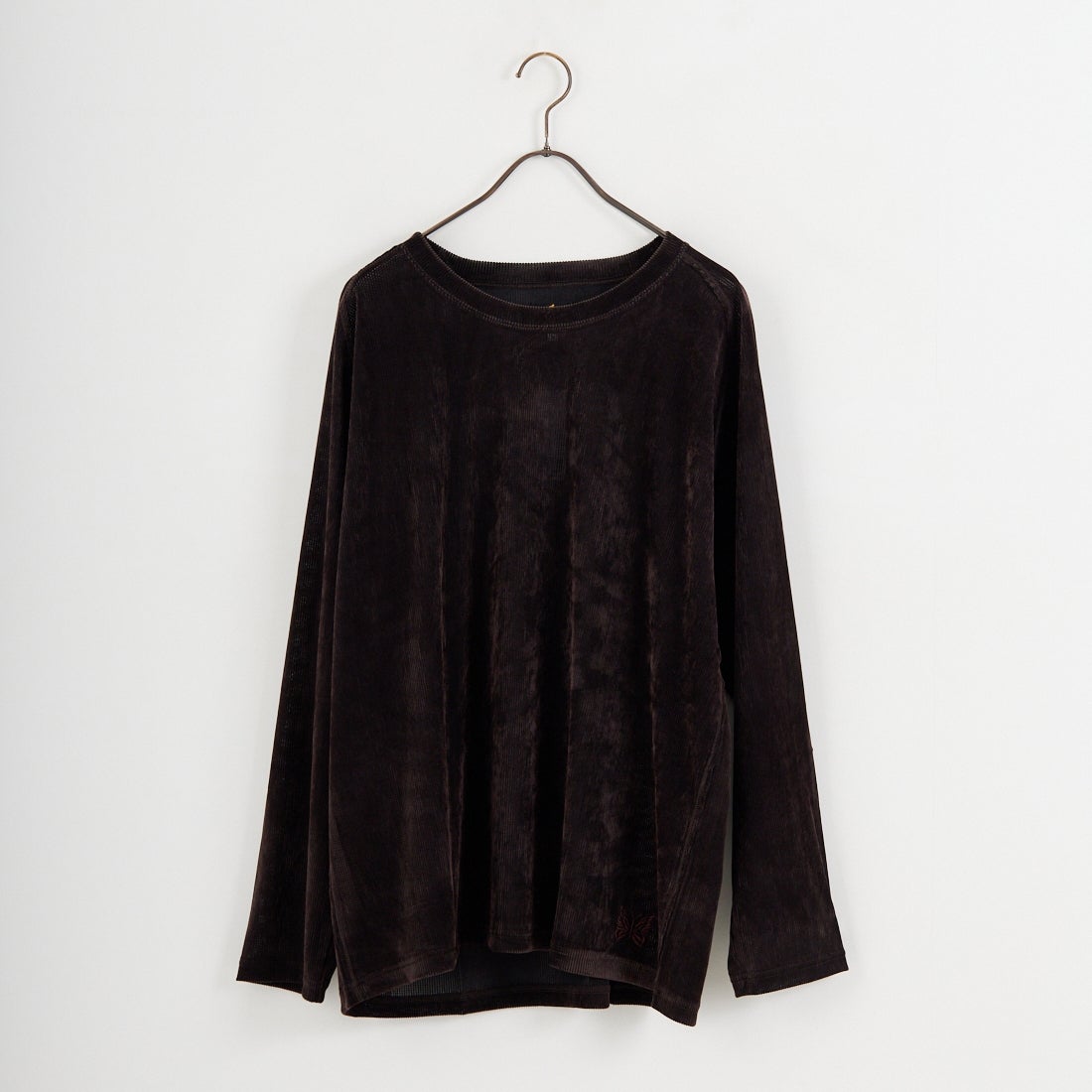 Needles [ニードルズ] UネックロングスリーブTシャツ [SX435] B BROWN