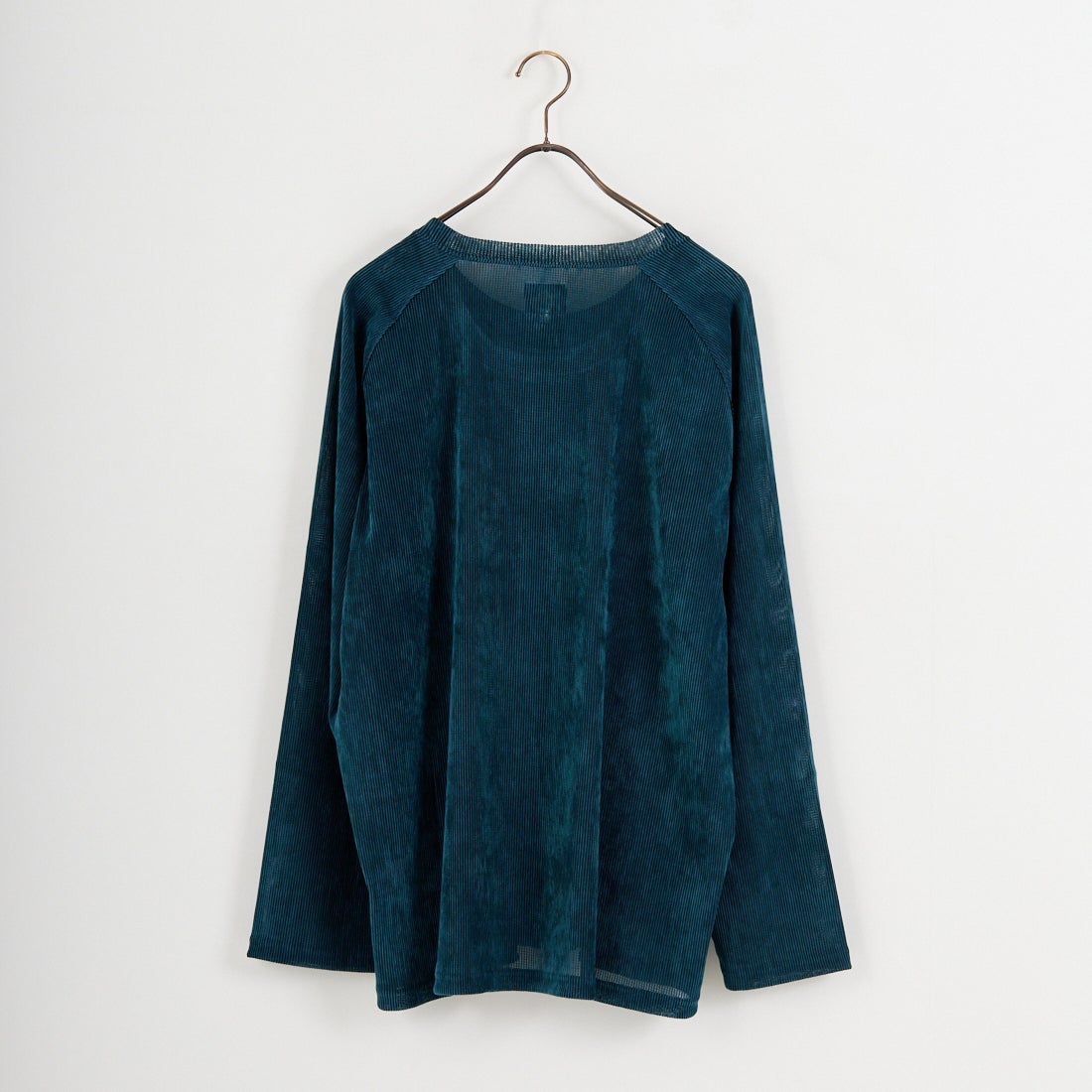 Needles [ニードルズ] UネックロングスリーブTシャツ [SX435] A TURQUOIS