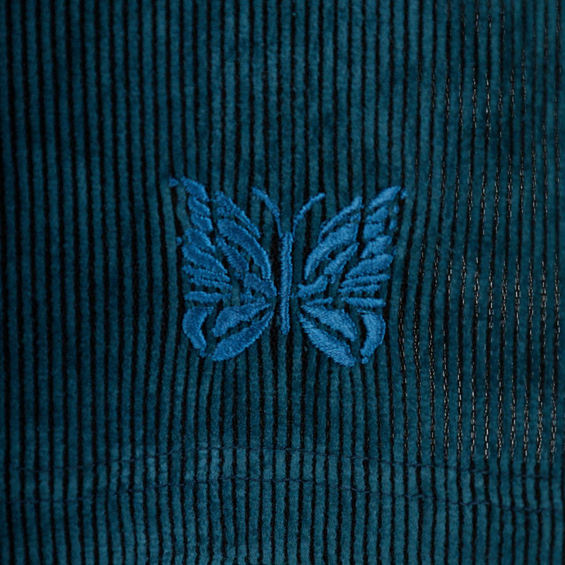 Needles [ニードルズ] UネックロングスリーブTシャツ [SX435] A TURQUOIS