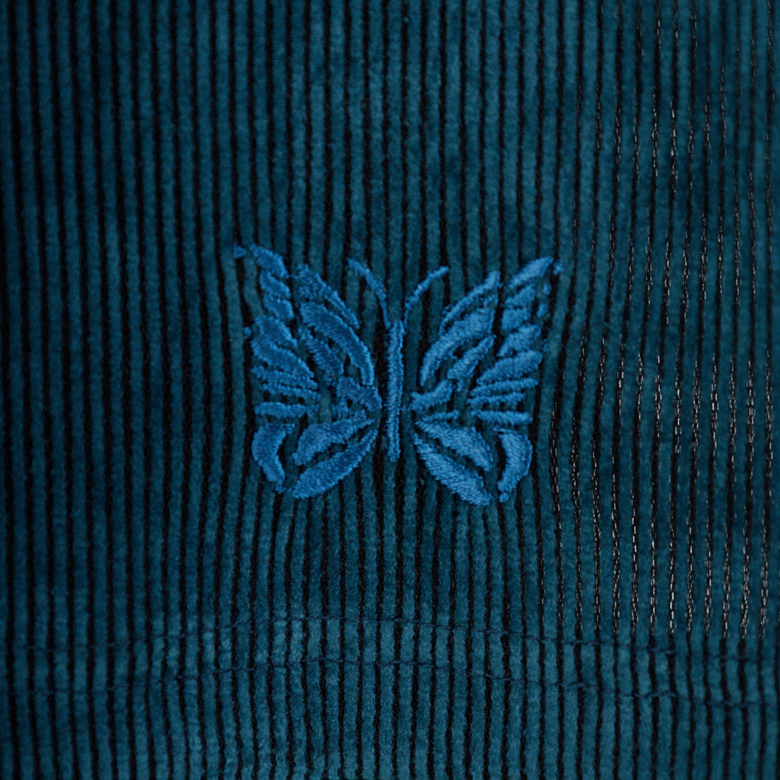 Needles [ニードルズ] UネックロングスリーブTシャツ [SX435] A TURQUOIS