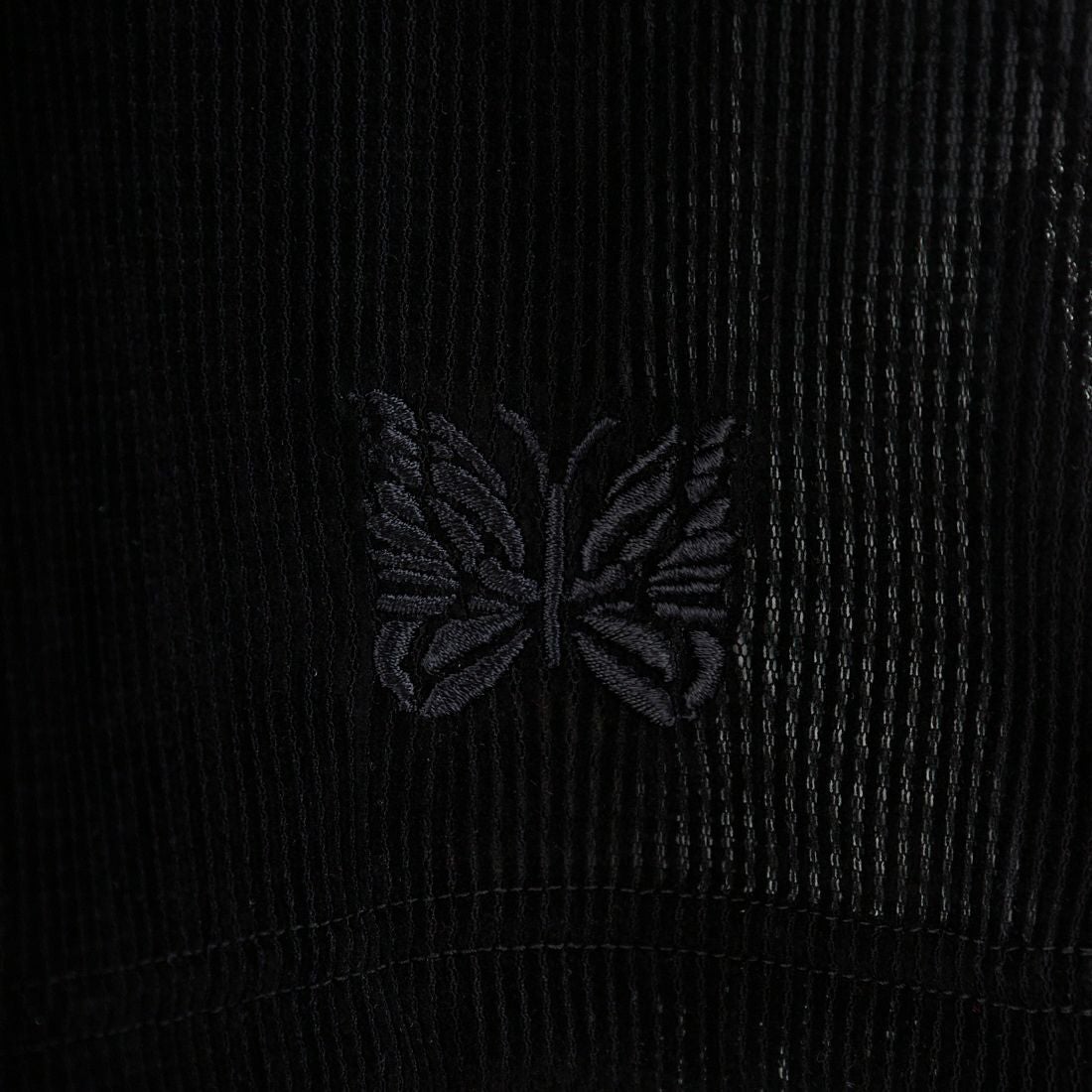 Needles [ニードルズ] UネックロングスリーブTシャツ [SX435] C BLACK