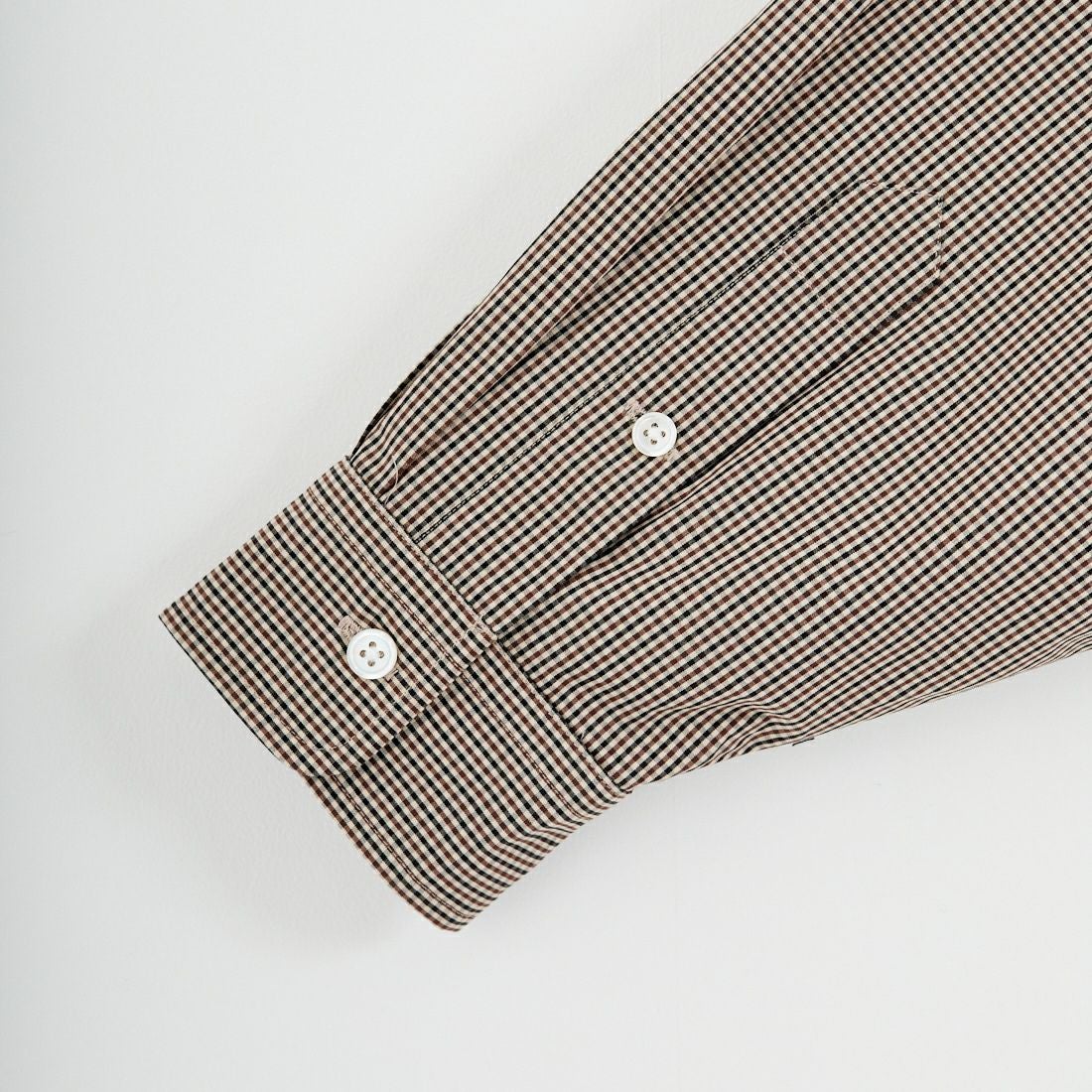 THE SHINZONE [ザ シンゾーン] ミニチェックダディシャツ [26SMSBL10] 48 BROWN