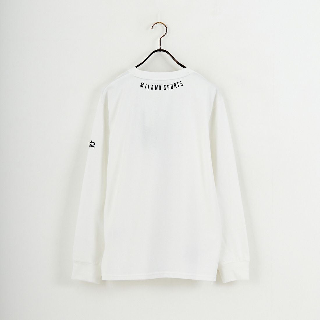 SY32 [エスワイサーティトゥ] ネックラウンドプリント ロングスリーブTシャツ [32-26SN1-15] WHITE