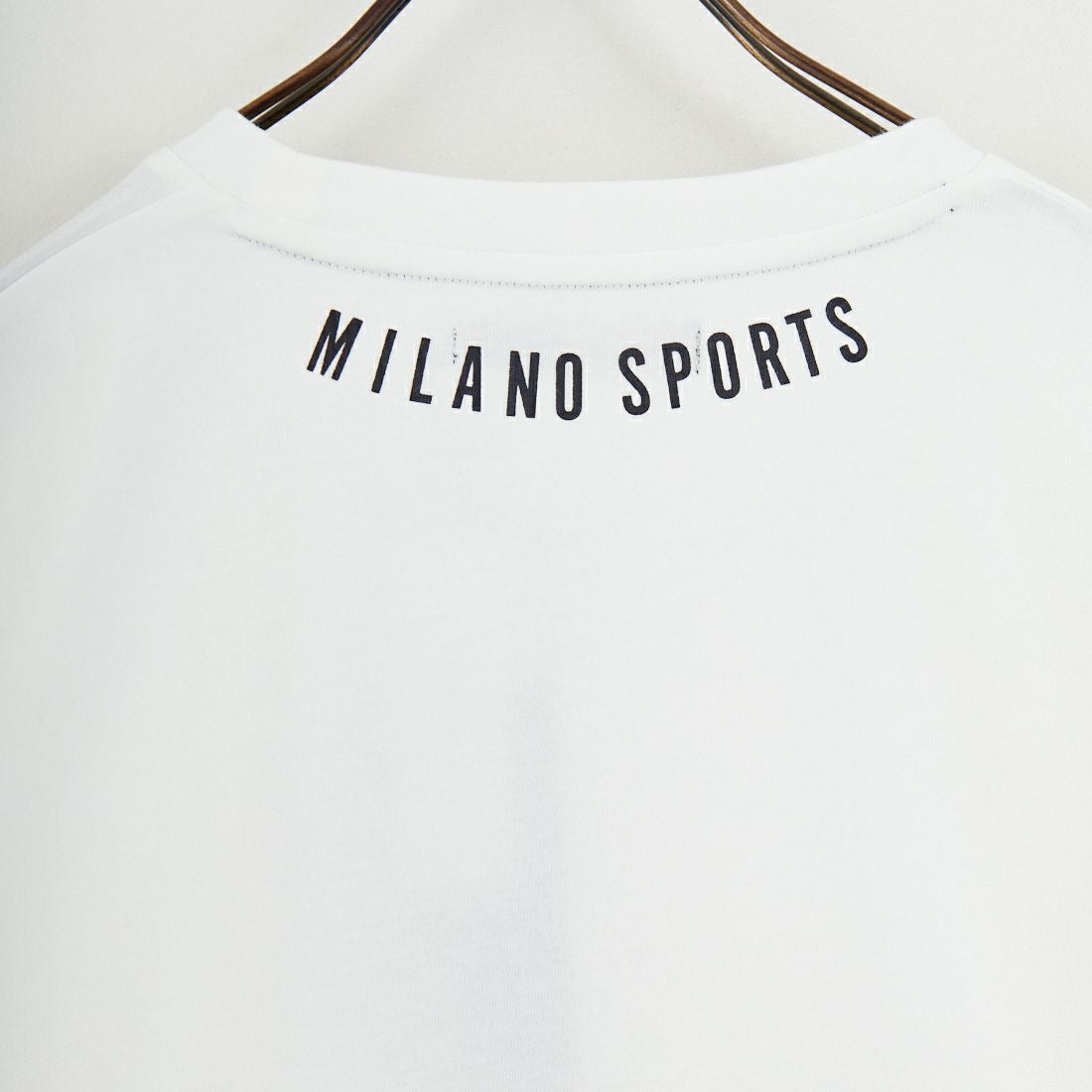 SY32 [エスワイサーティトゥ] ネックラウンドプリント ロングスリーブTシャツ [32-26SN1-15] WHITE