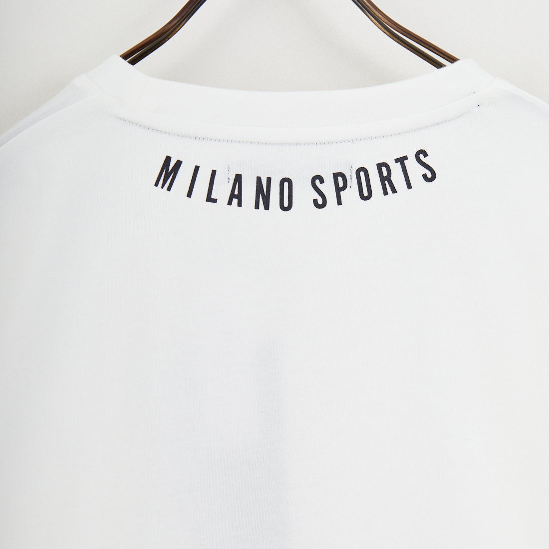SY32 [エスワイサーティトゥ] ネックラウンドプリント ロングスリーブTシャツ [32-26SN1-15] WHITE
